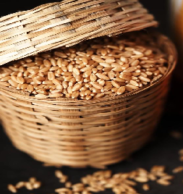 A bag of Sharbati Sihore wheat flour, known for its fine quality and rich taste.