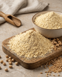 Wheat Mix + Akha harbhara ( Chana ) Atta