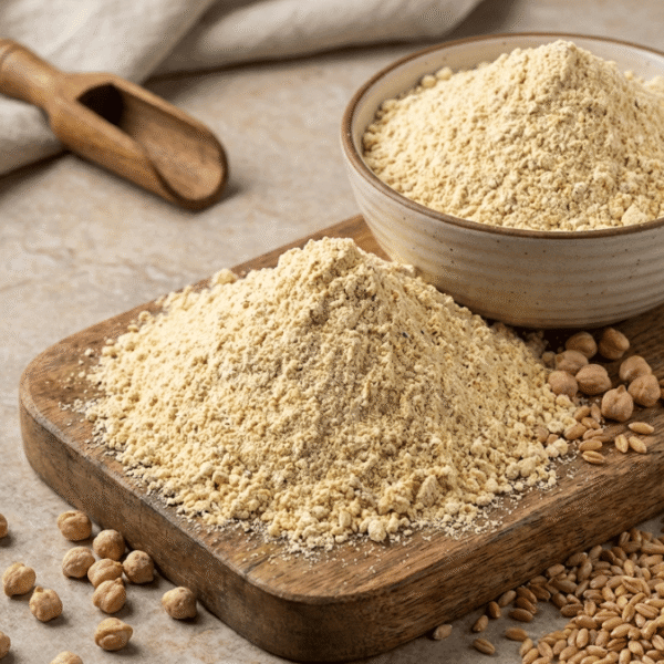 Wheat Mix + Akha harbhara ( Chana ) Atta